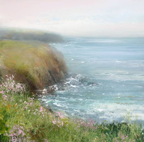 - Oil on Paper, Painting by Amanda Hoskin, measuring 27 x 28 cm (H x W) framed at 47 x 47 cm £750